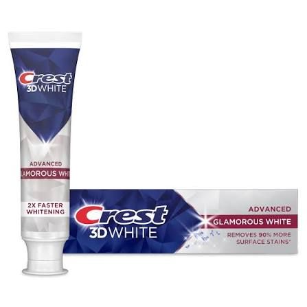 Crest 3D White Glamourous- 2 Pack