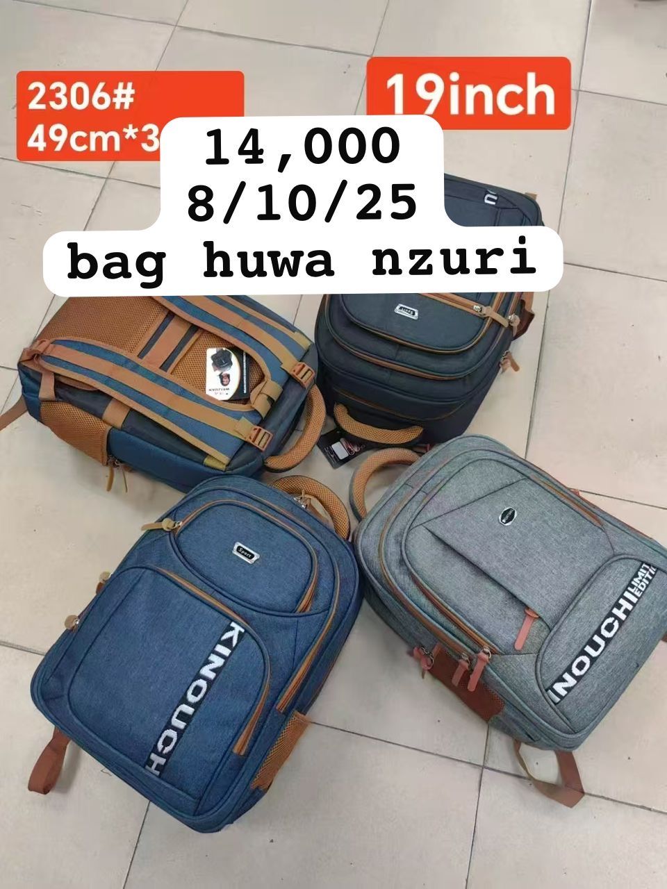 Laptop bag bag 2306 15000nkufunga 17/10/25 usafiri tu