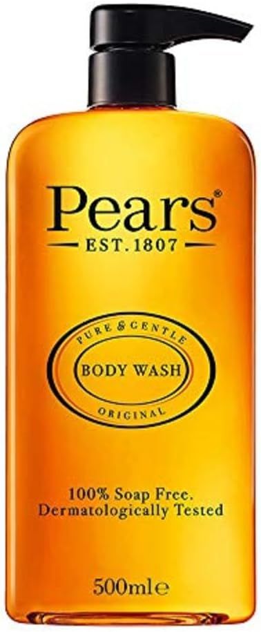 Pears Pure & Gentle Body Wash - Soothing Natural Extracts Shower Gel