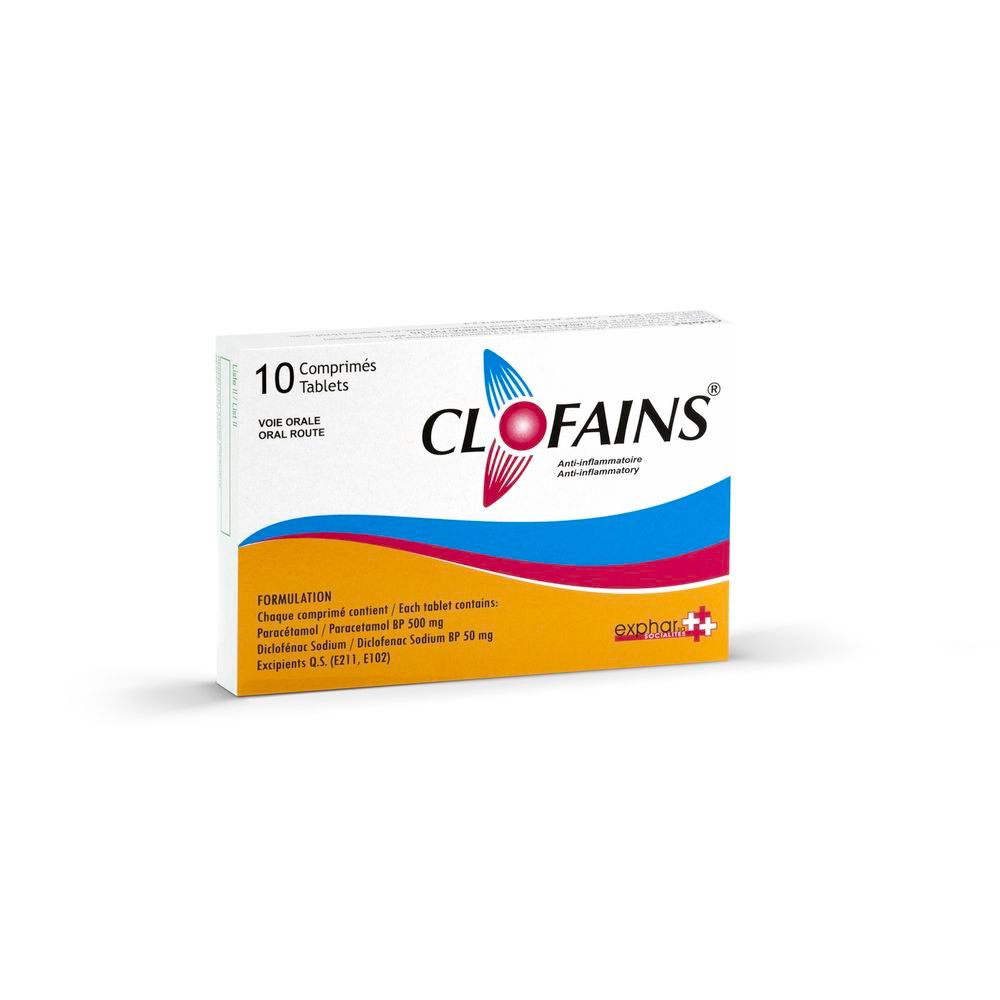 CLOFAINS comprimé