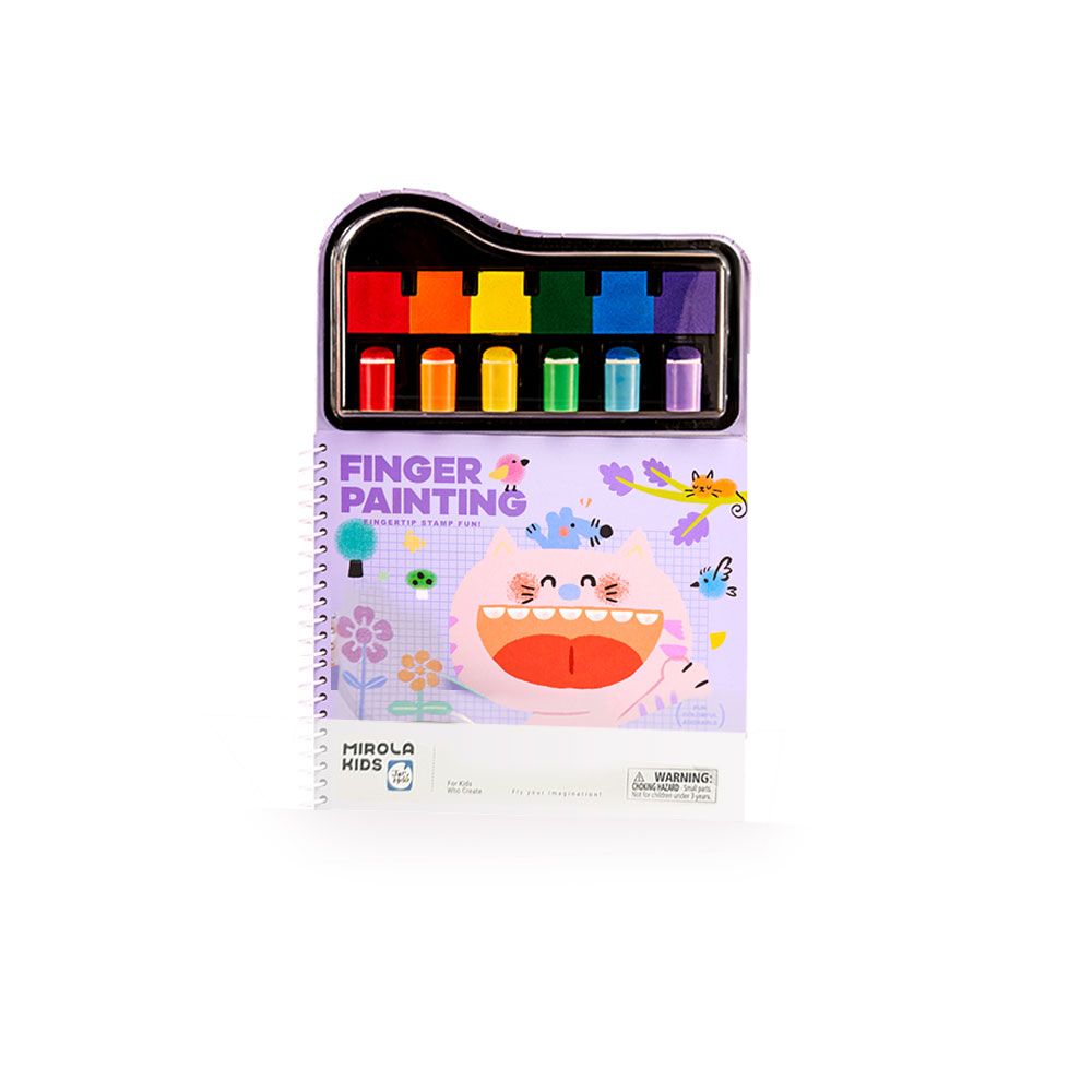 Jar Meló – Finger Painting & Fingertip Stamp Fun