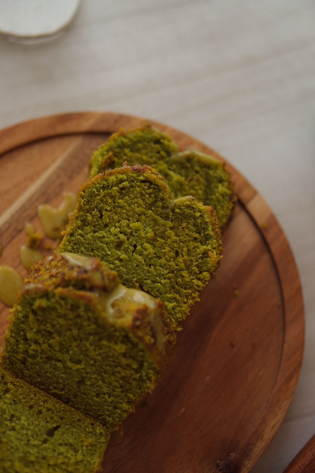 matcha + pistachio + white chocolate