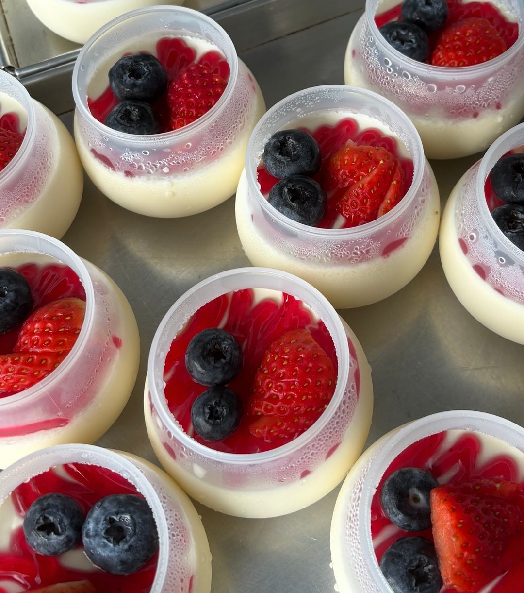 Saturday only - Fruity Panna Cotta