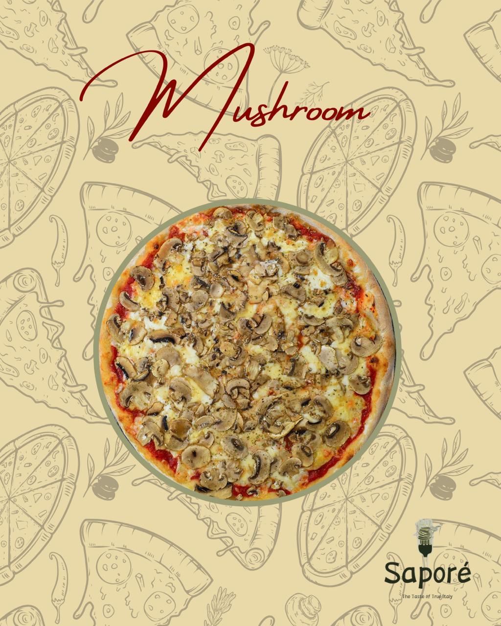 Mushroom Pizza