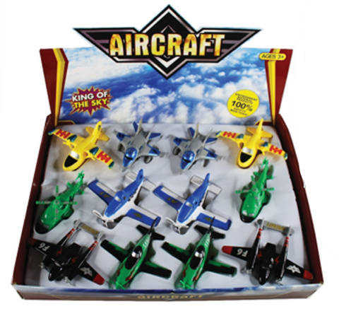 Box of 12 fighter planes
