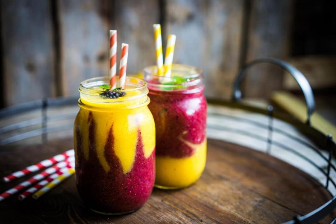 Mixed Berry Mango Smoothie