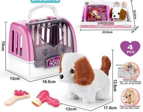 Puppy hairdresser playset