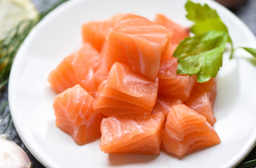 [Limited Time Offer] Marinated Salmon Cubes (500g)