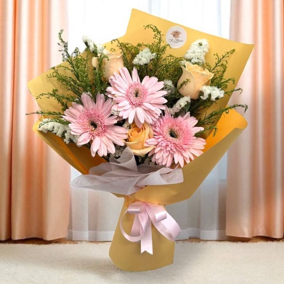 Pink Gerbera Bouquet (Lexie)