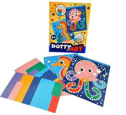 Dotty sticker art set - Ocean
