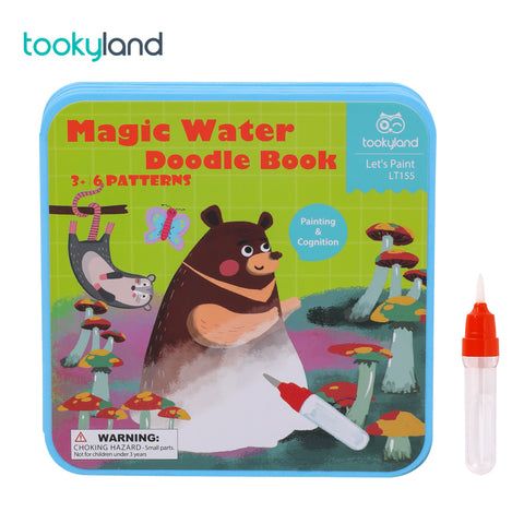 Tooky magic water activity book