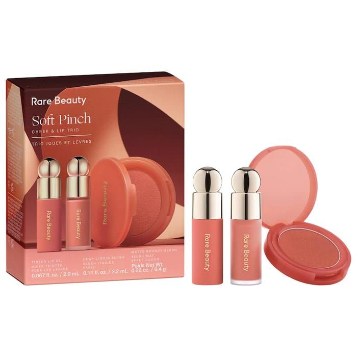 Rare Beauty - by Selena Gomez - Soft Pinch Cheek & Lip Trio Makeup Gift Set