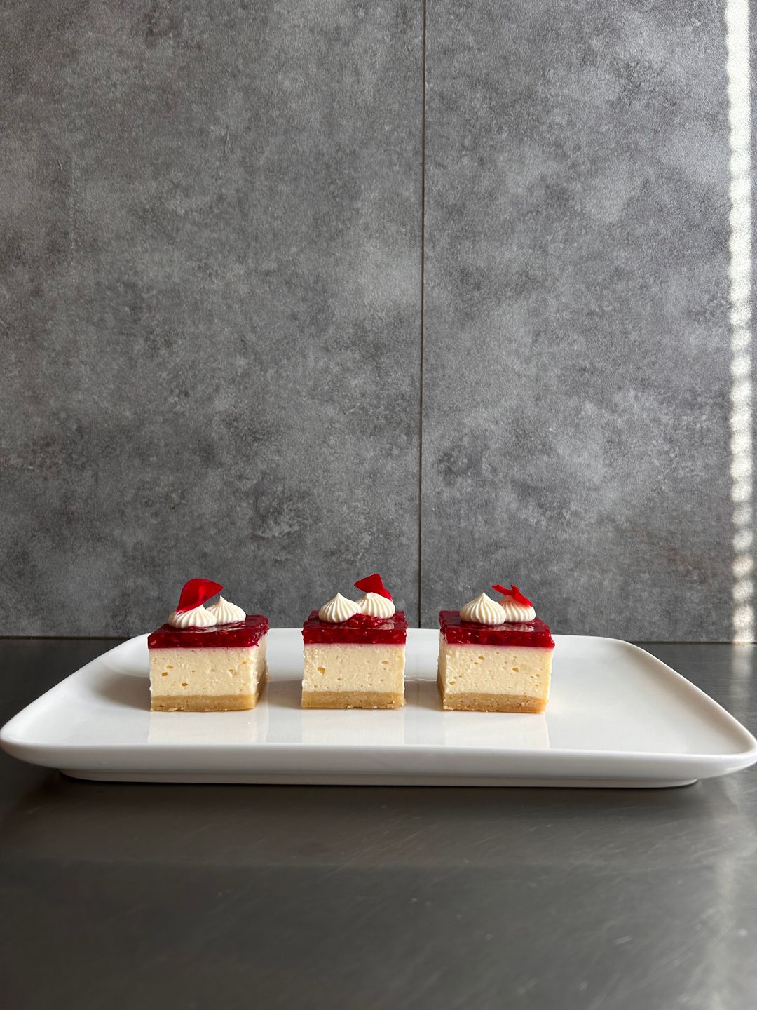 Malinový cheesecake 