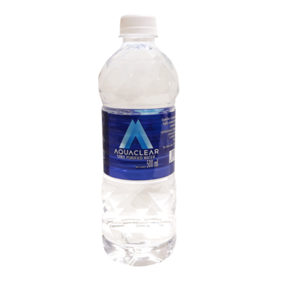 MINERAL WATER AQUACLEAR 24X500ML