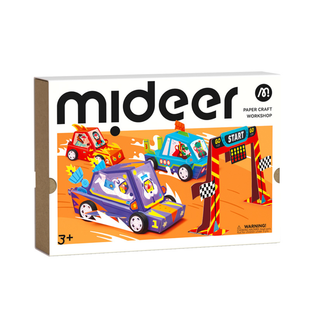 Mideer Origami Paper Craft Kit: Racing Car