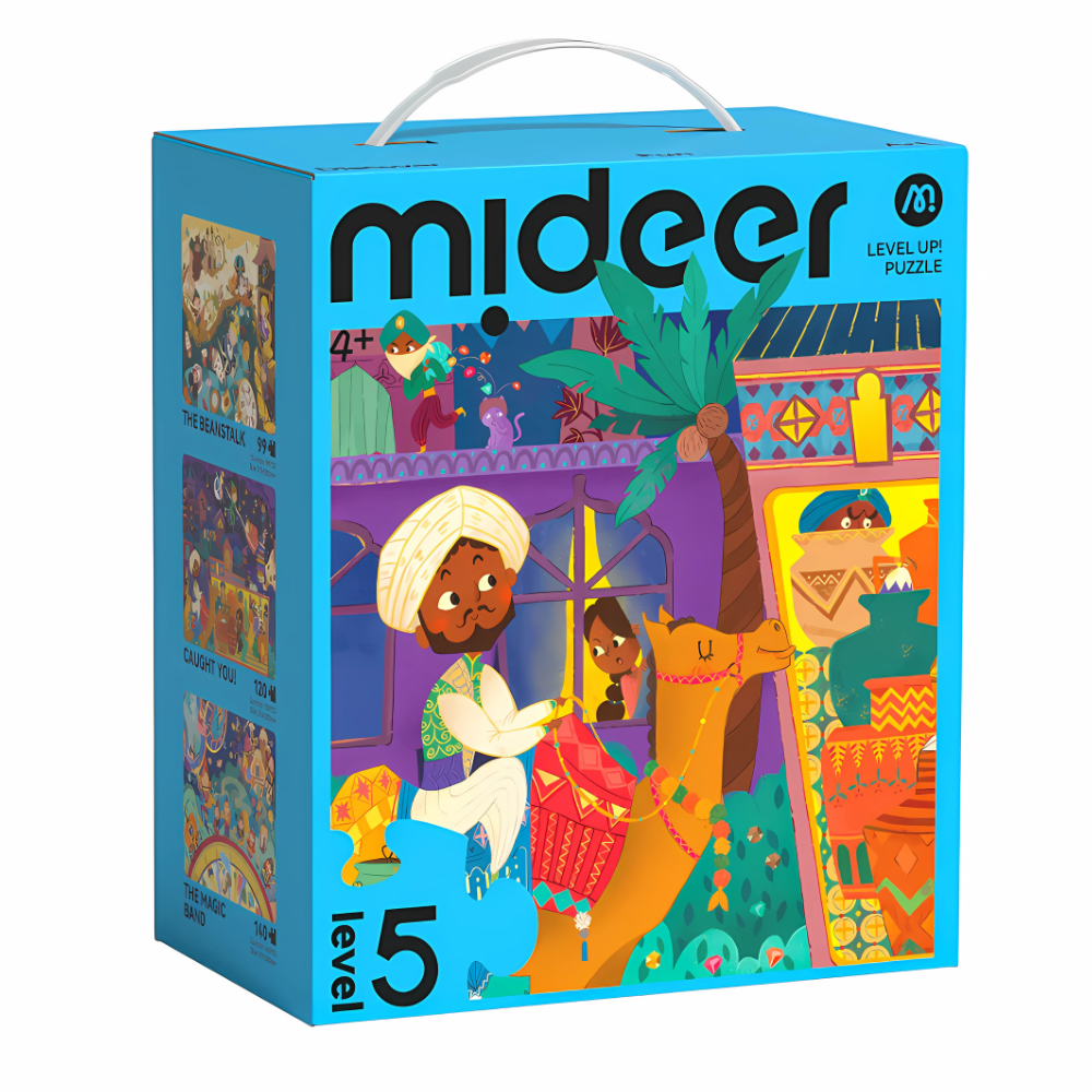 Mideer 3-in-1 Level 5 Puzzle Set: Fairytale World (99-140pcs)