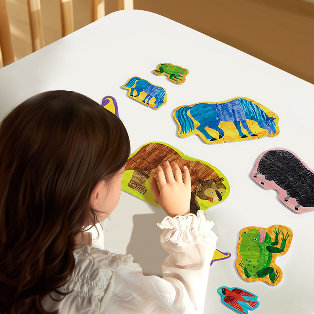 Mideer - My First Set of Artist Puzzles - Eric Carle Inspired (2-6pcs)