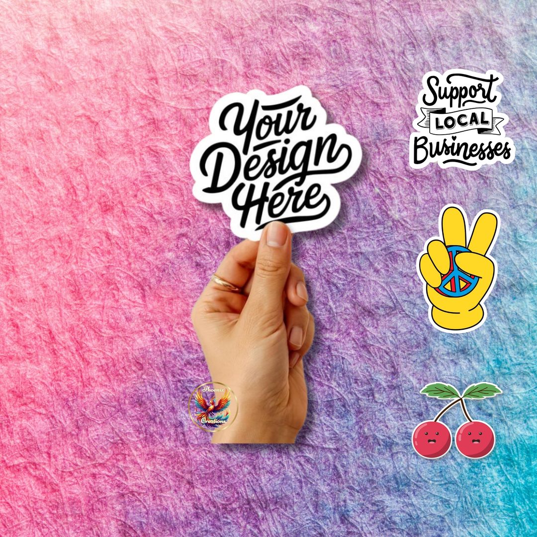 Custom Vinyl Stickers (per m²)