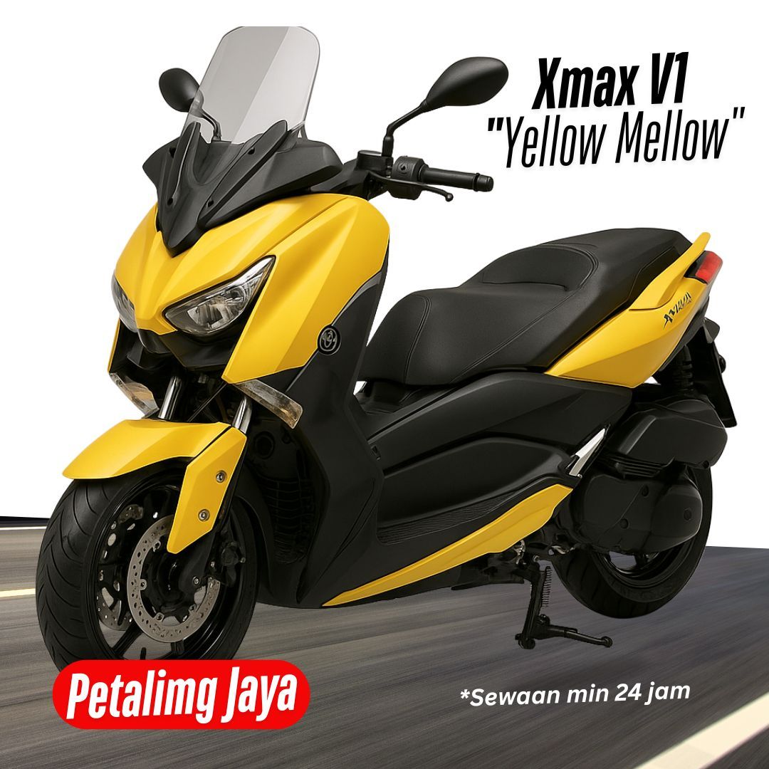 [ PETALING JAYA ]  XMAX V1 YELLOW MELLOW