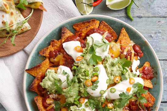 Chicken nachos