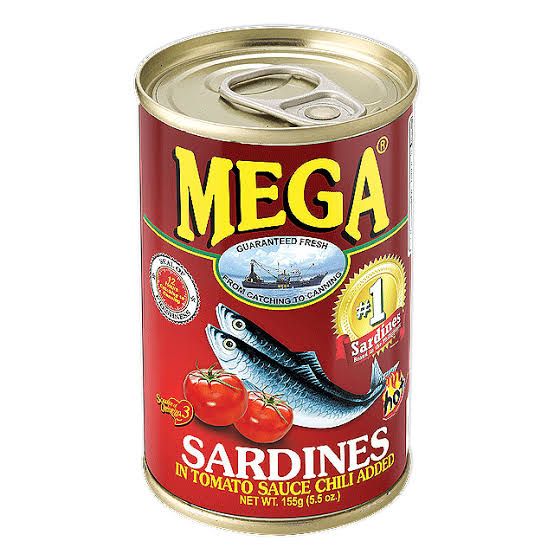 Mega Sardines Chili 155g