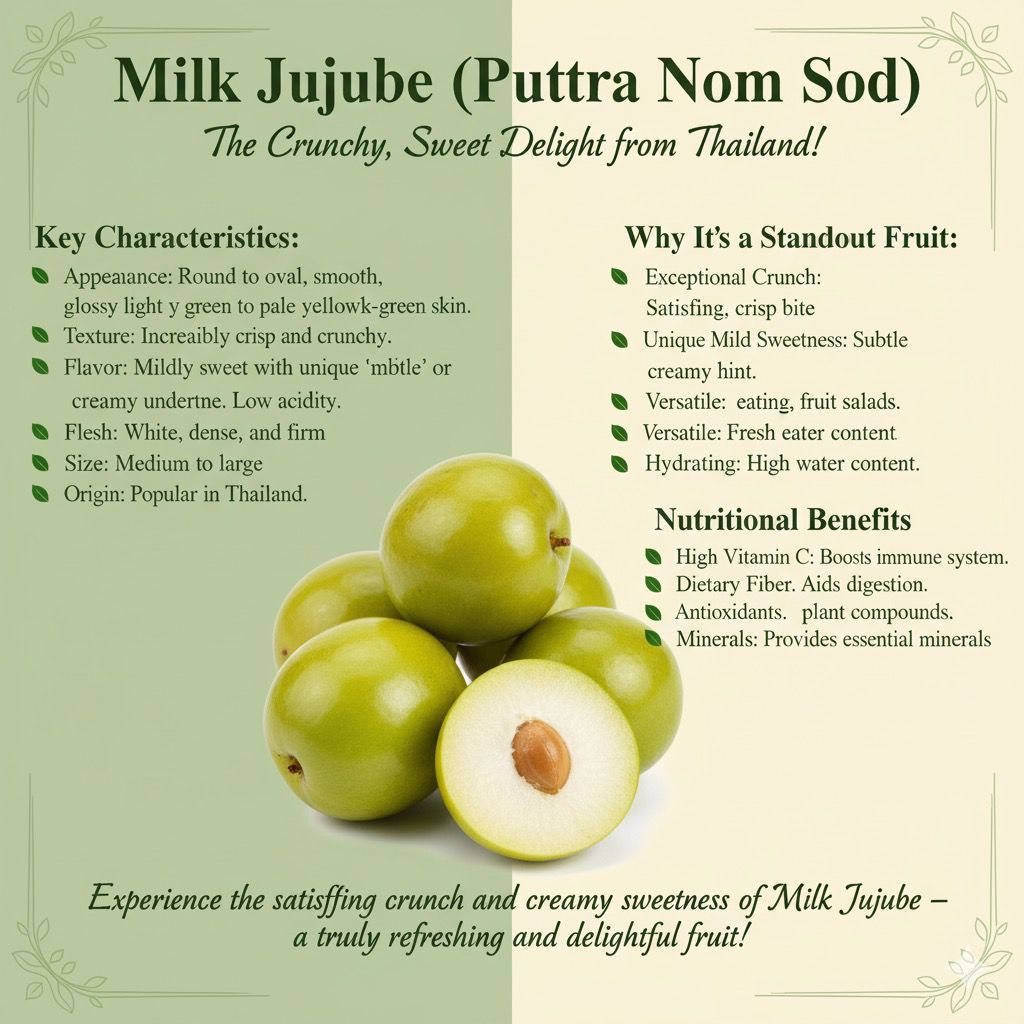 Milk Jujube (Puttra Nod Sod)