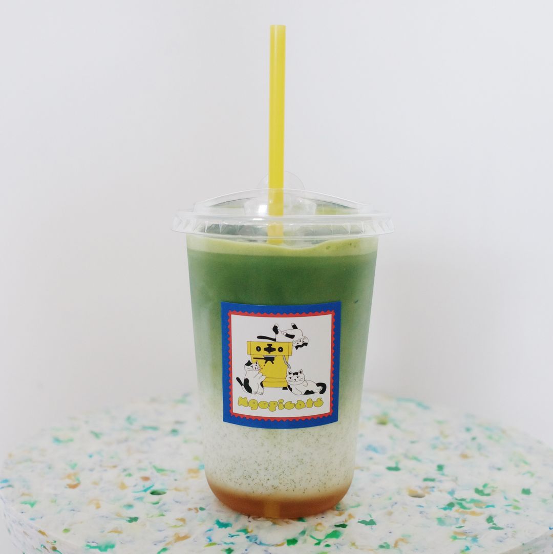 Blueberry Elderflower Matcha