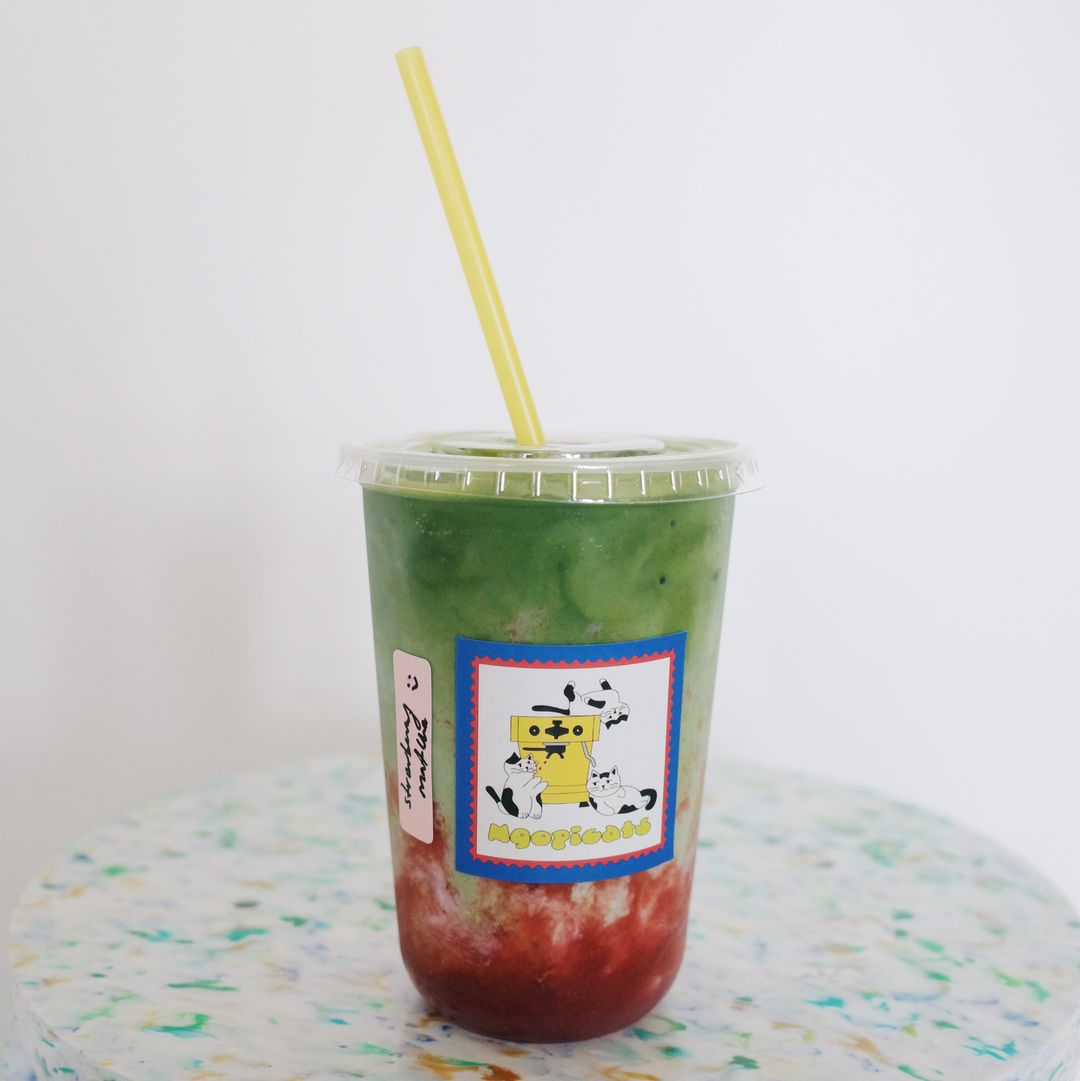 Strawberry Matcha 