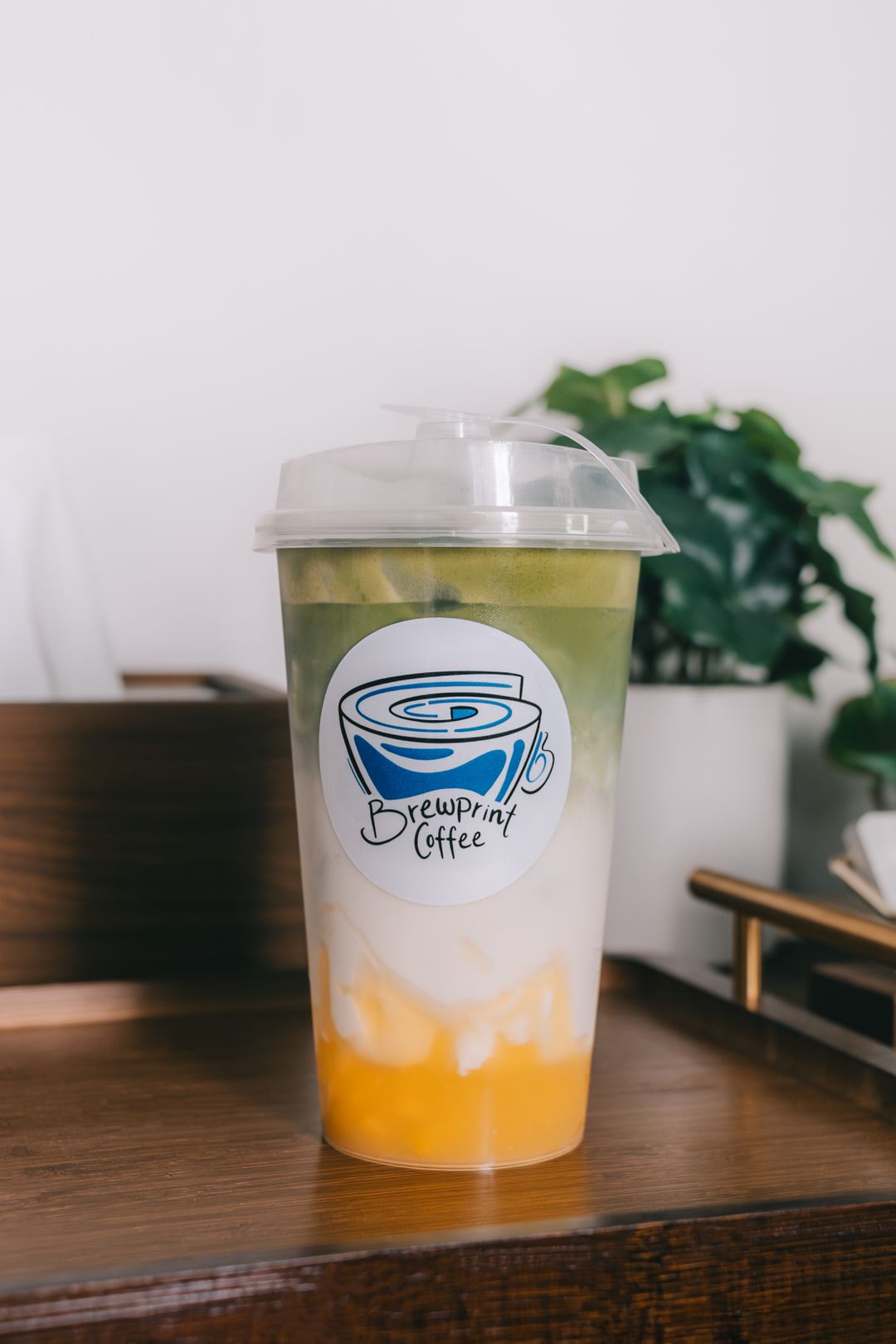 Mango Matcha Latte  