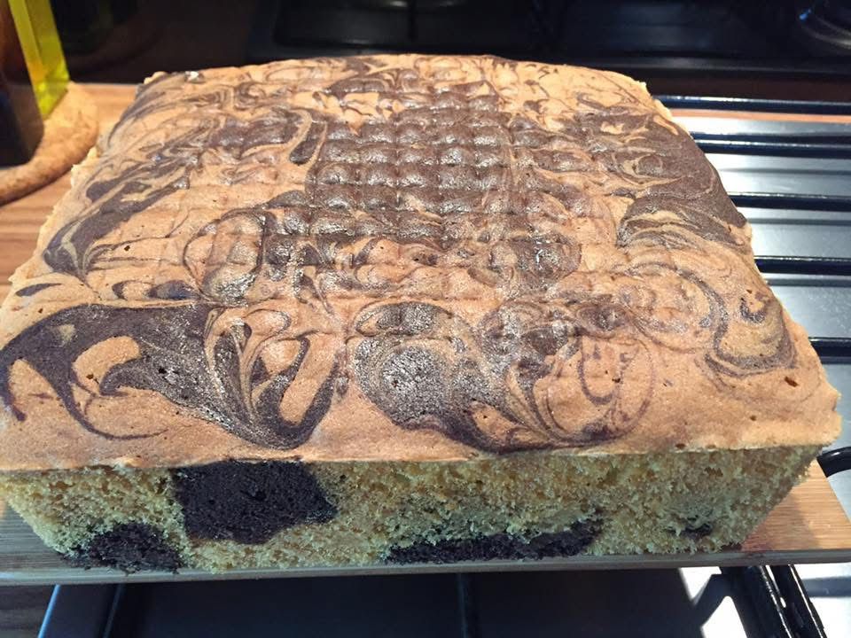Marble Butter Cake
