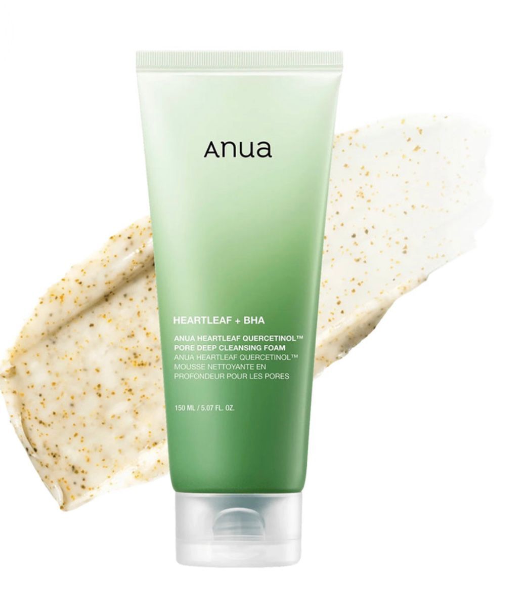 Anua Heartleaf Quercetinol Pore Deep Cleansing Foam - 150ml | انوا غسول رغوي  - 150 مل