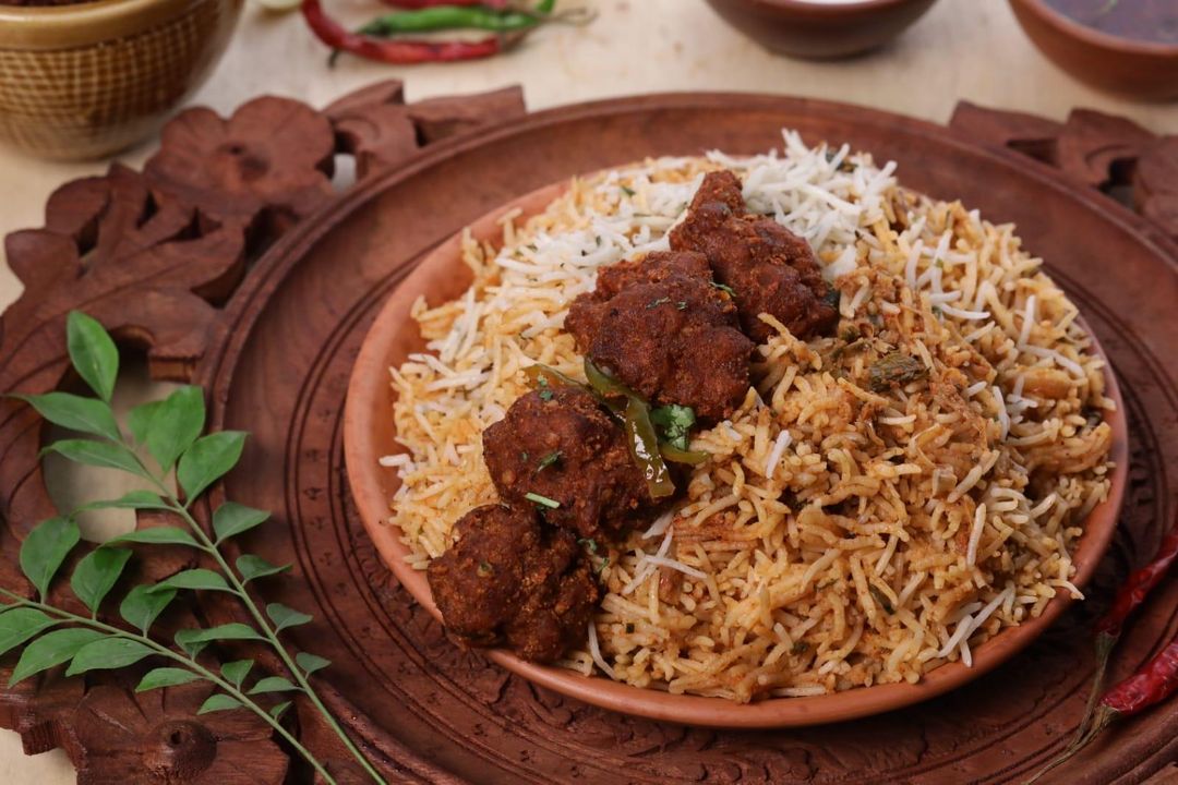 Special Boneless Chicken 65 Biryani