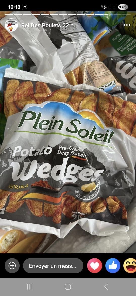 MPS81 Potatoe wedges Plein Soleil 