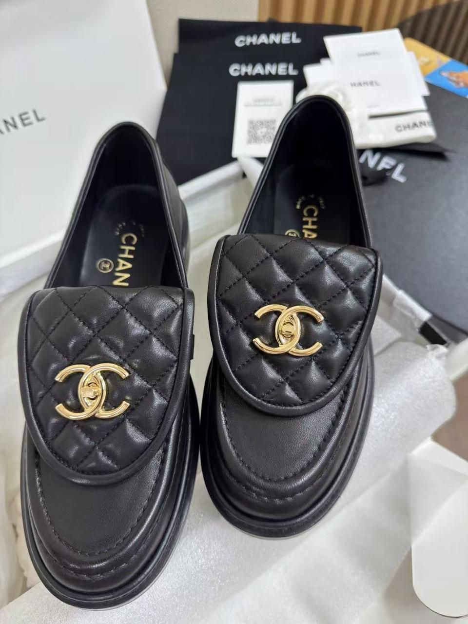 Quilted Loafers