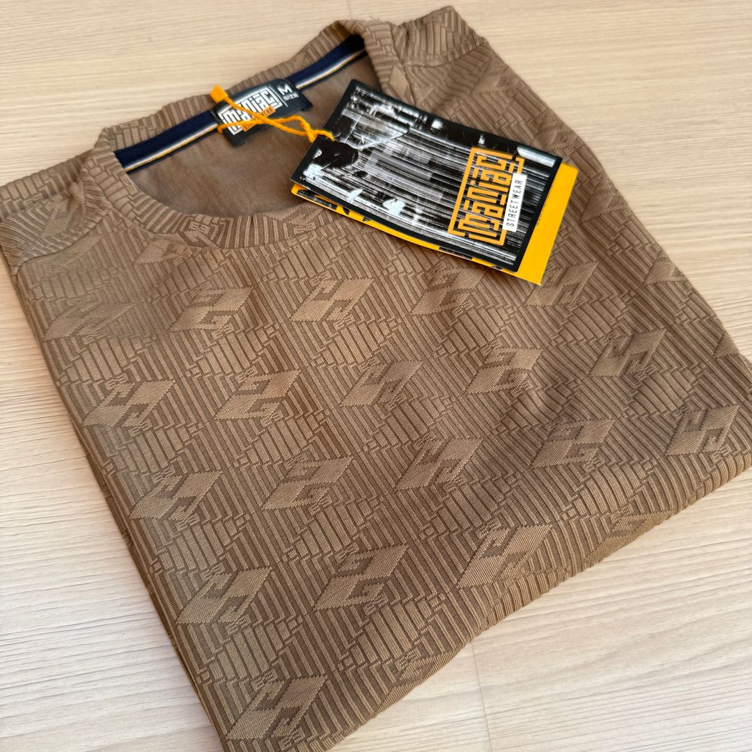 MANIAC T- SHIRTS -  BROWN 