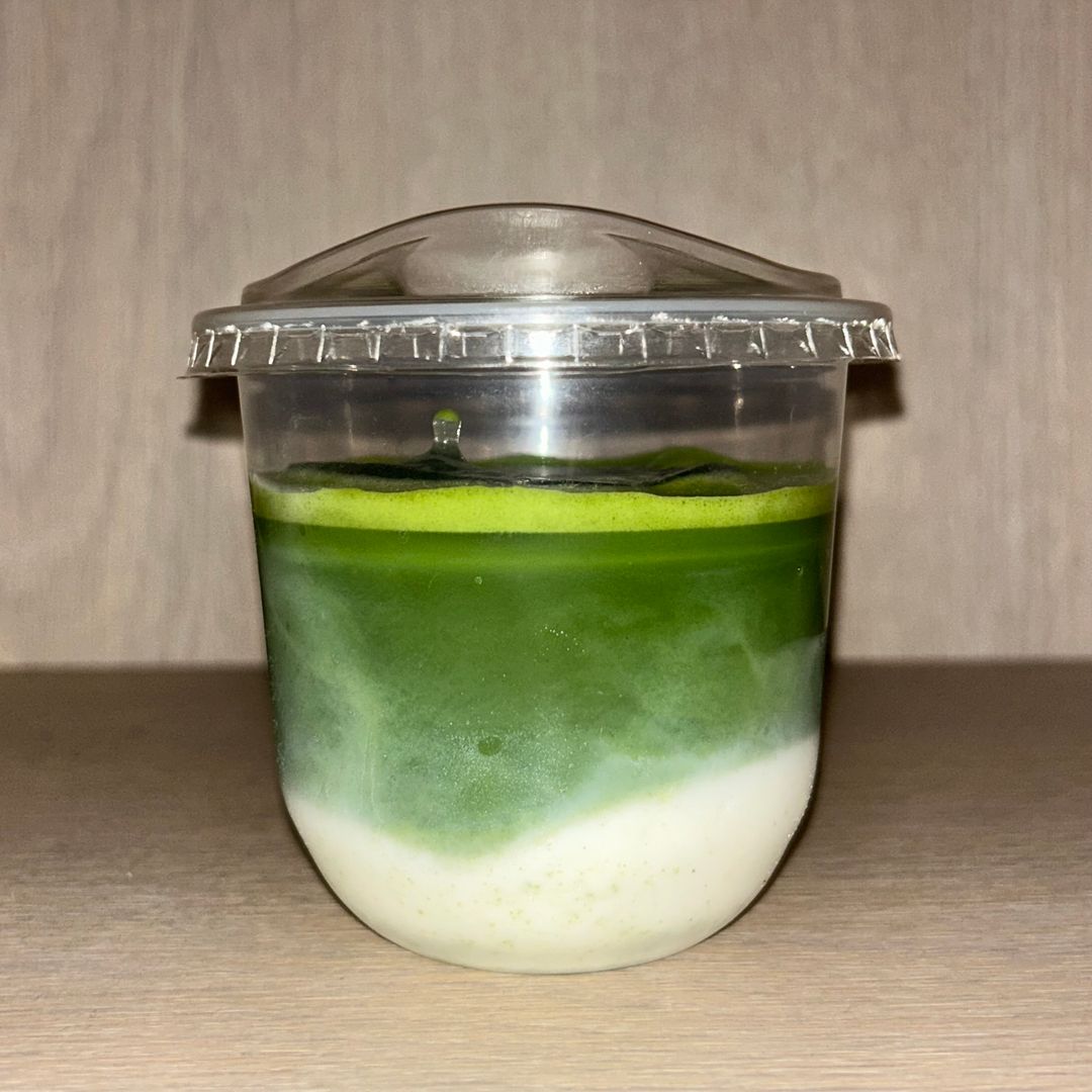 Daizu matcha latte 