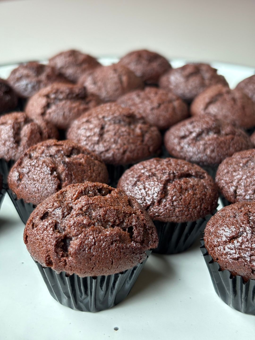 [PO] Dark chocolate mini muffins (12pcs/24pcs)
