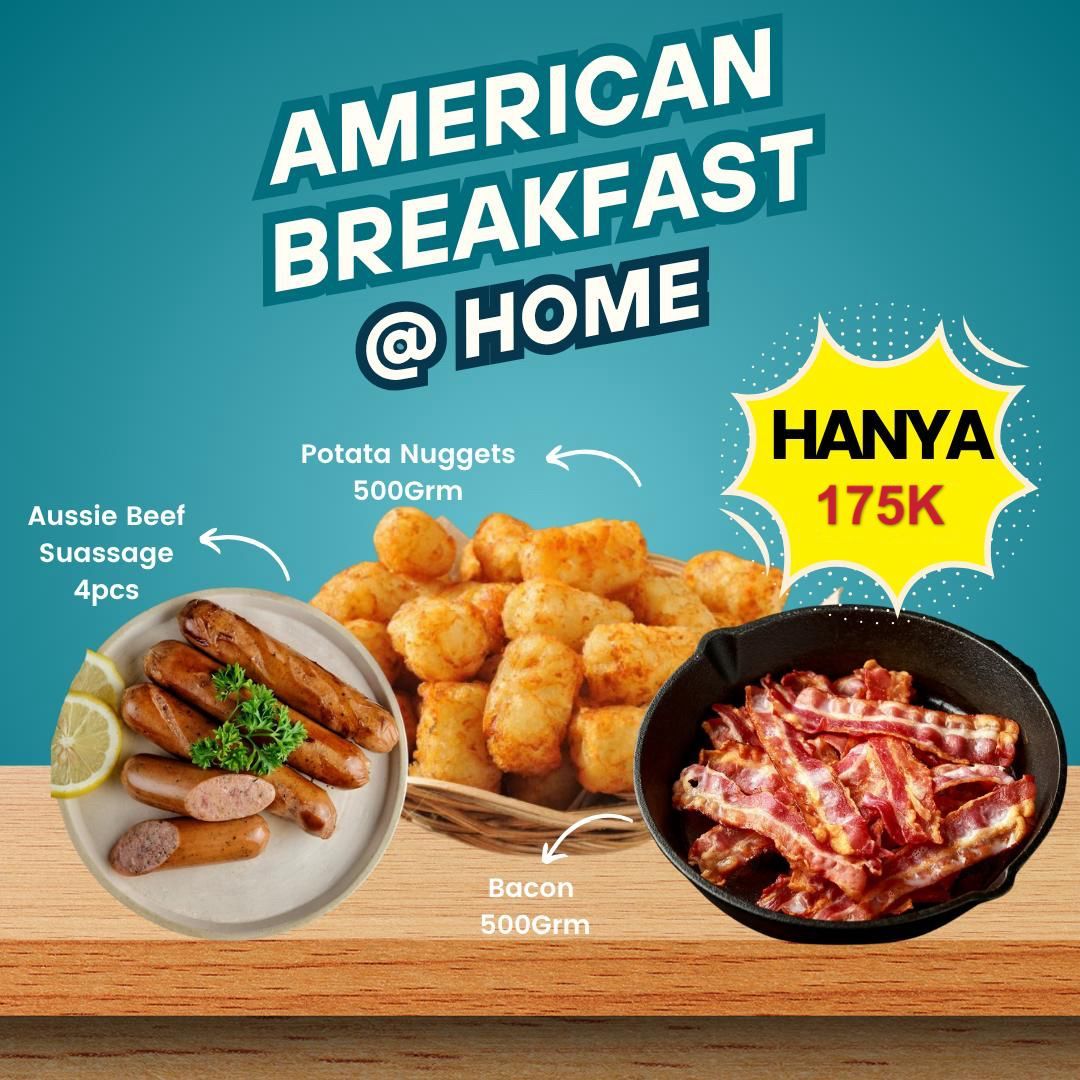 PROMO American Breakfast with Potato Nugget 