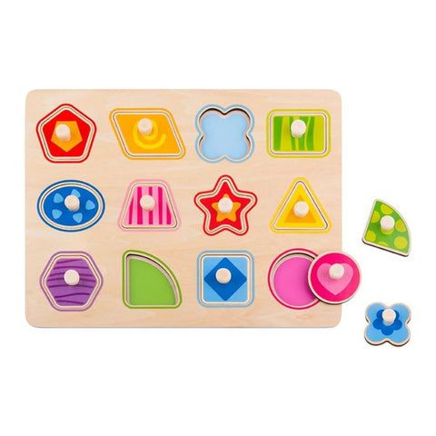 Tooky Peg Puzzle - Shapes