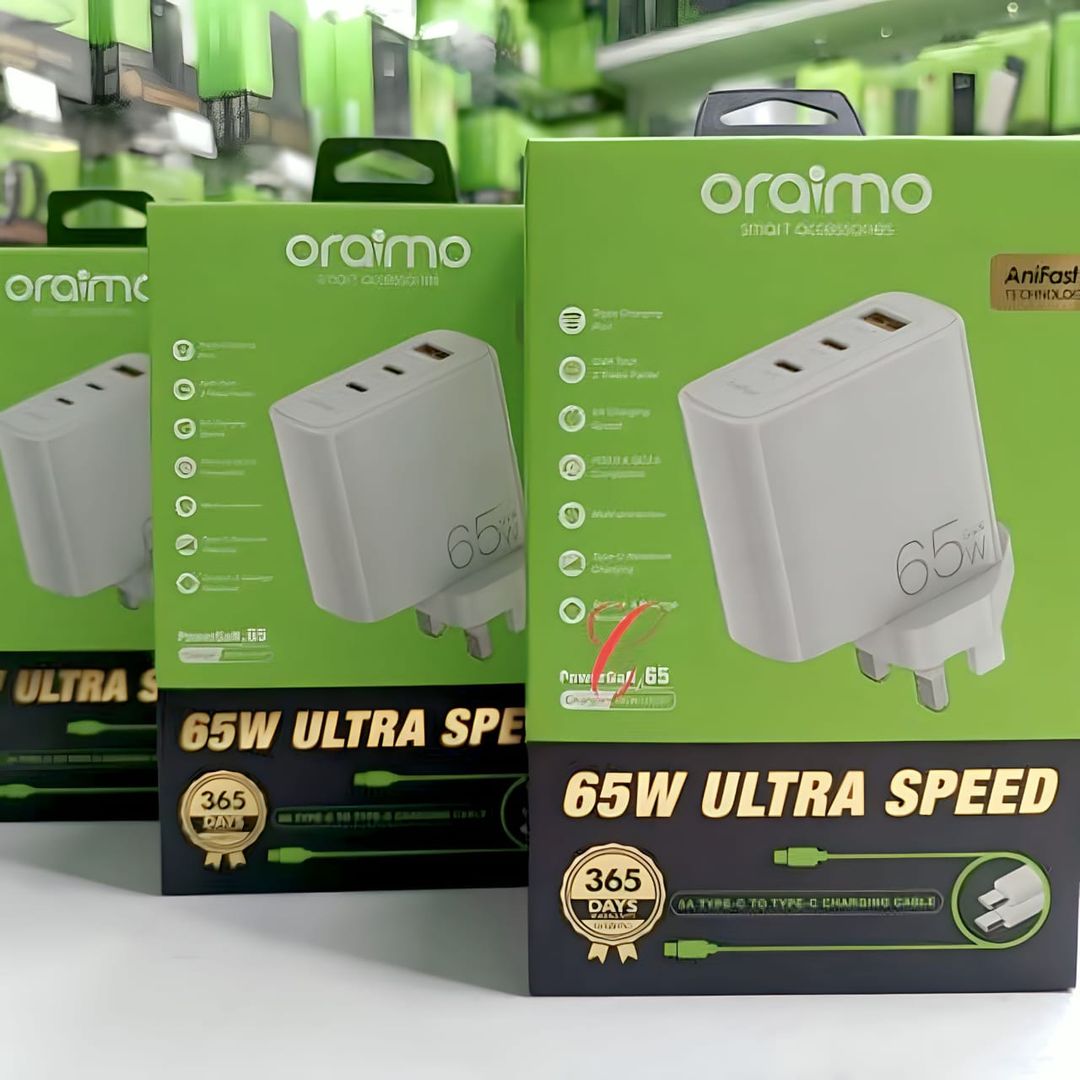 Carregador Oraimo alta potência 