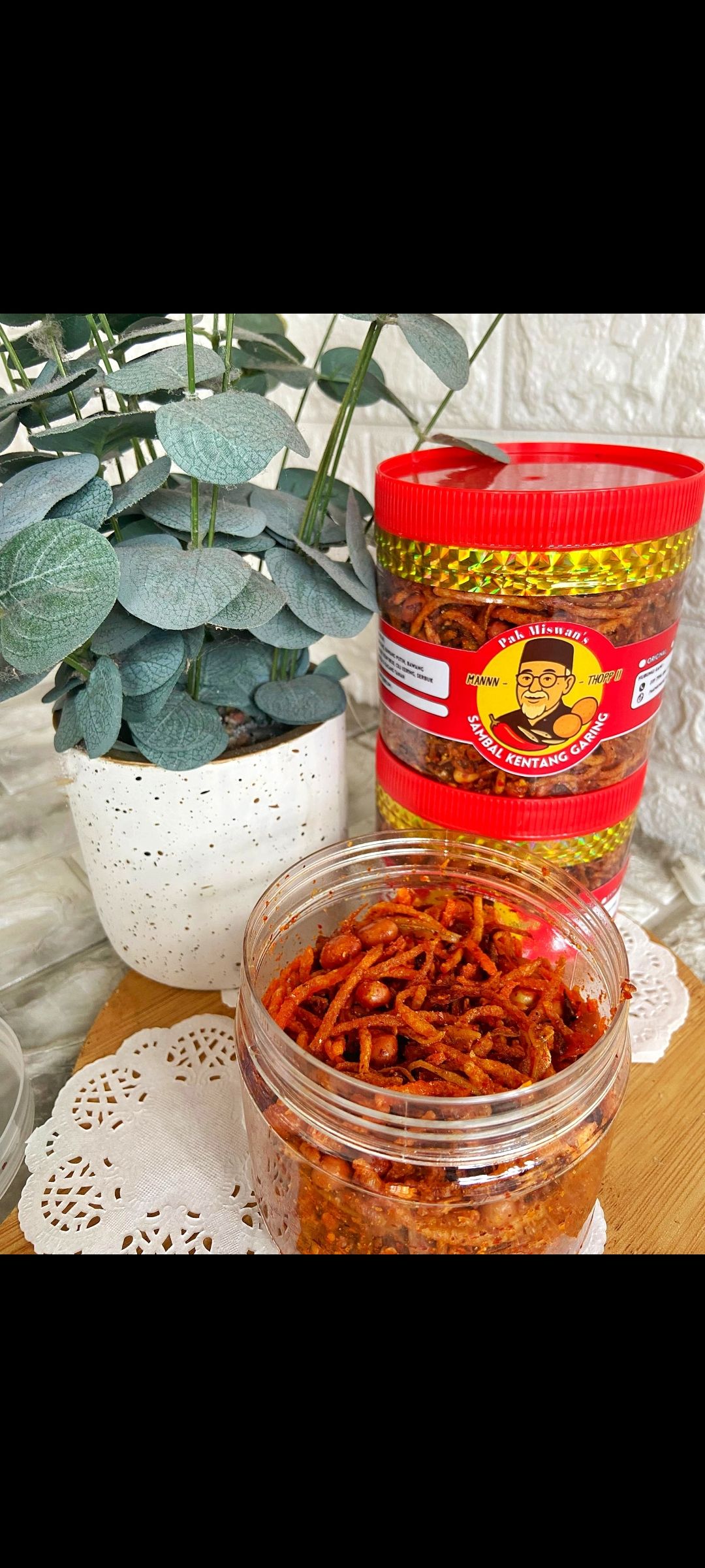 Pak Miswan's Sambal Kentang Garing 