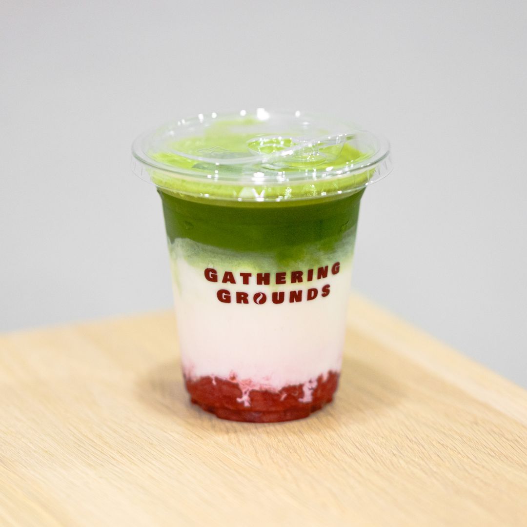 Strawberry Matcha Latte