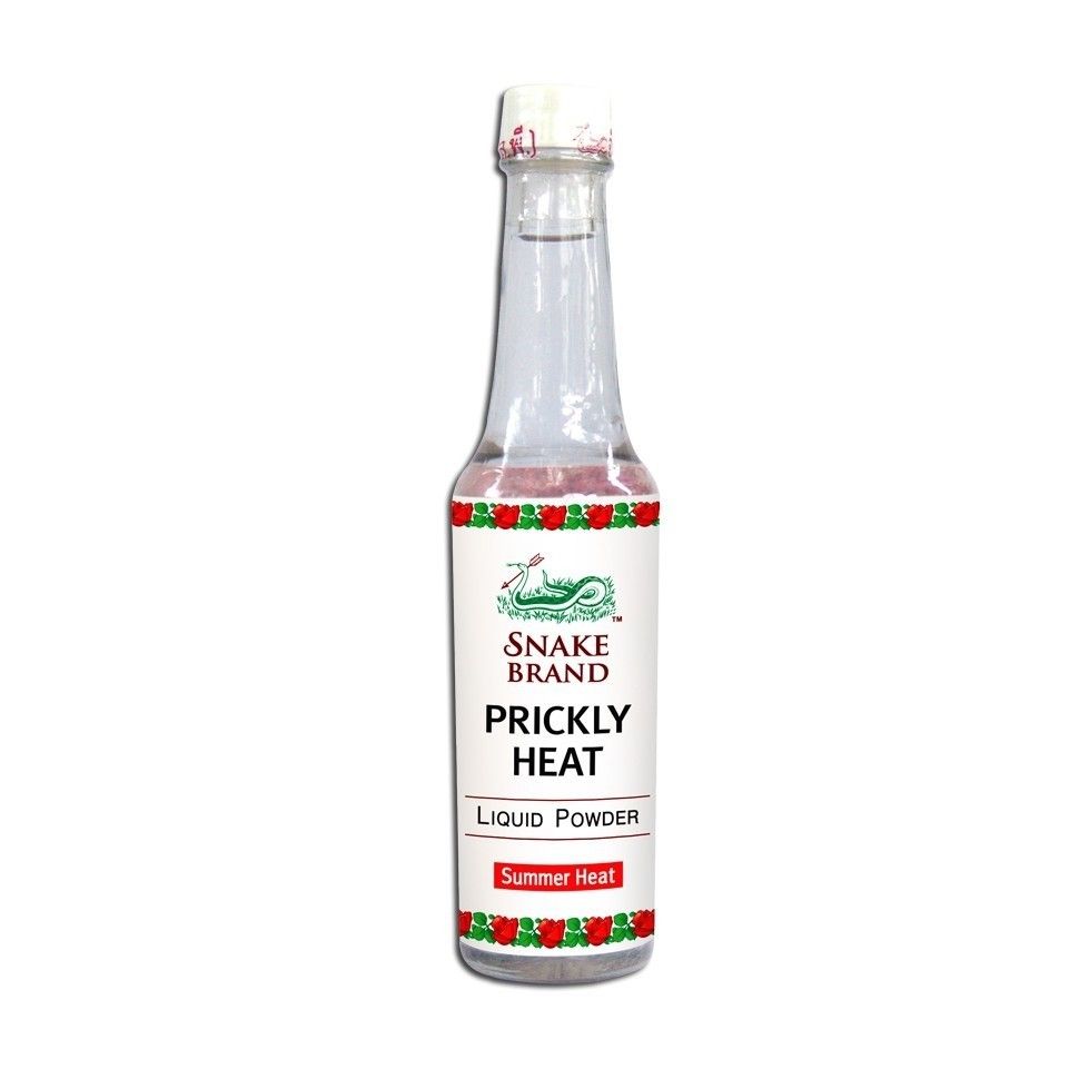 Snake Brand Prickly Heat Liquid Powder thanaka