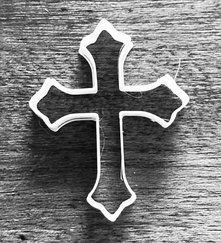 Cross ornate 2 Cookie Cutter