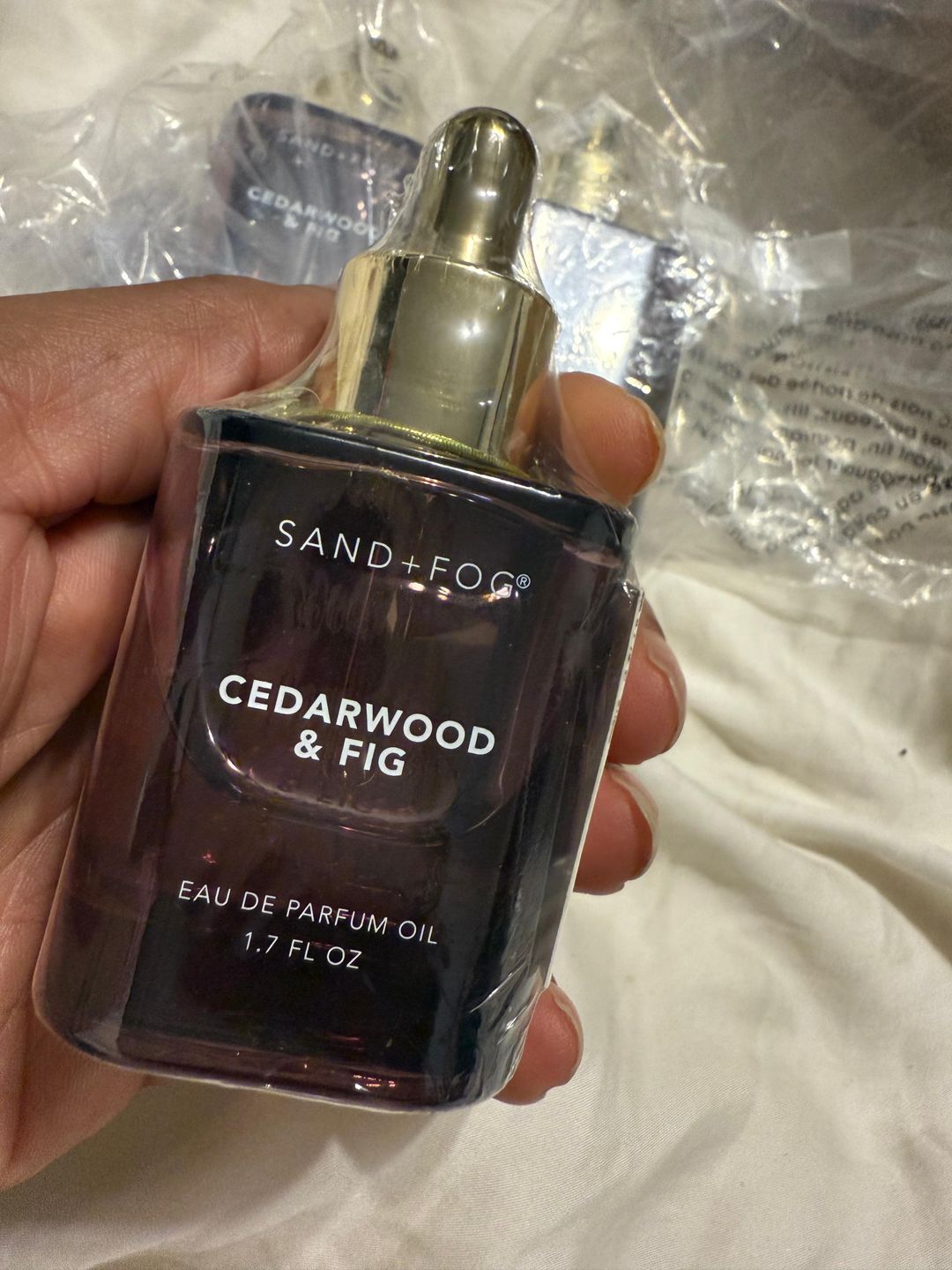 Sand and Fog Perfume Oil- Cedarwood and Fig 