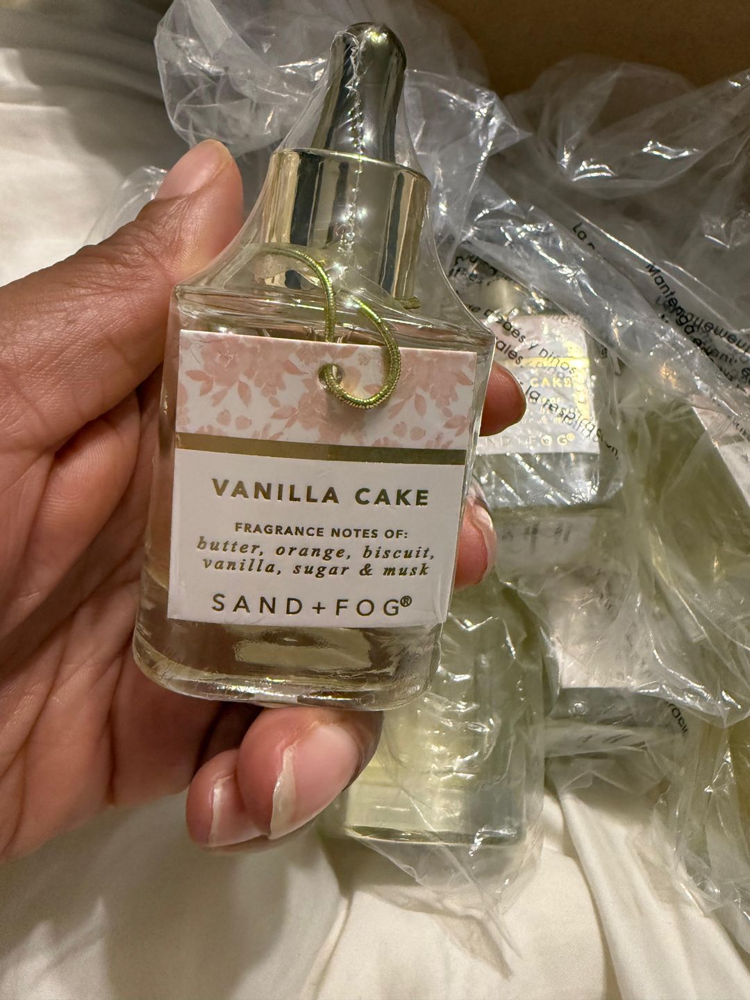 Sand and Fog Perfume Oil- Vanilla Cake