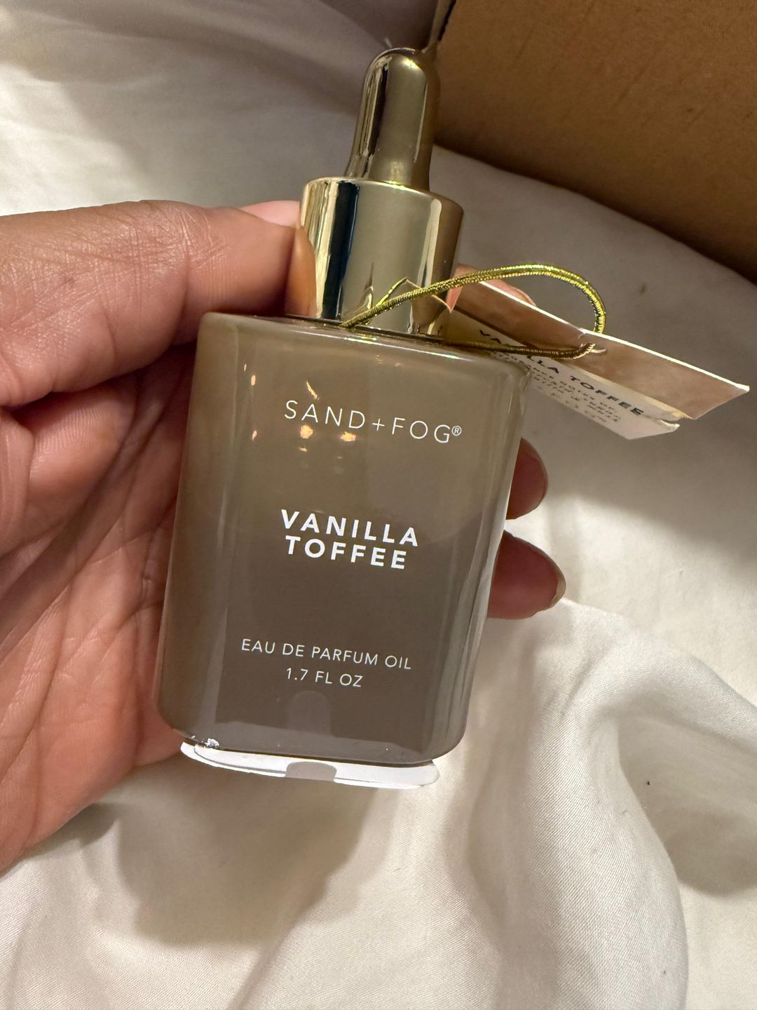 Sand and Fog Perfume Oil- Vanilla Toffee