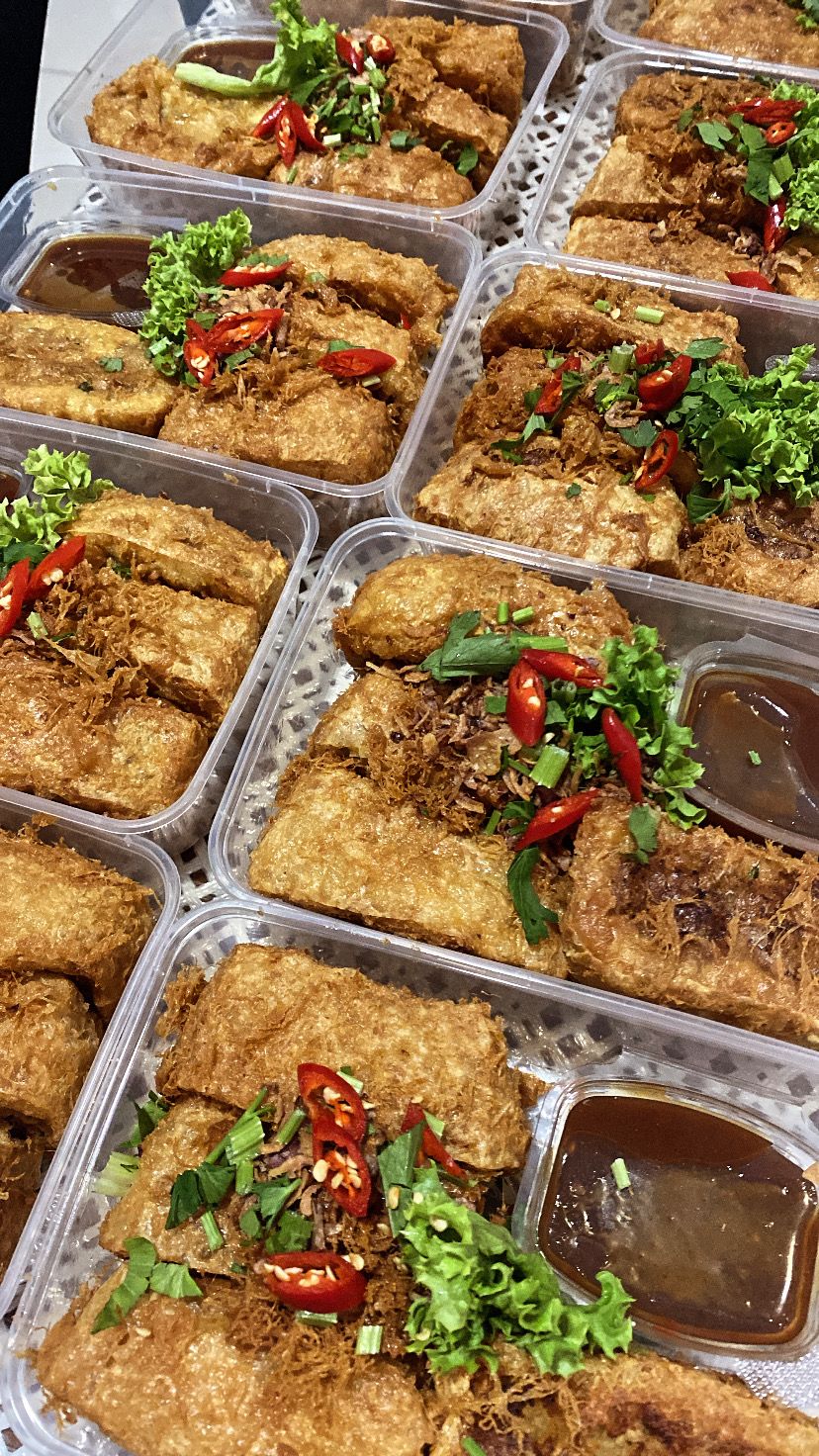 Personal box Tahu Bagedil Chicken