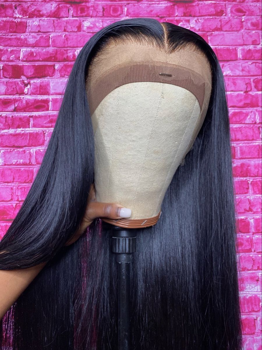 Wig Virgin hair straight