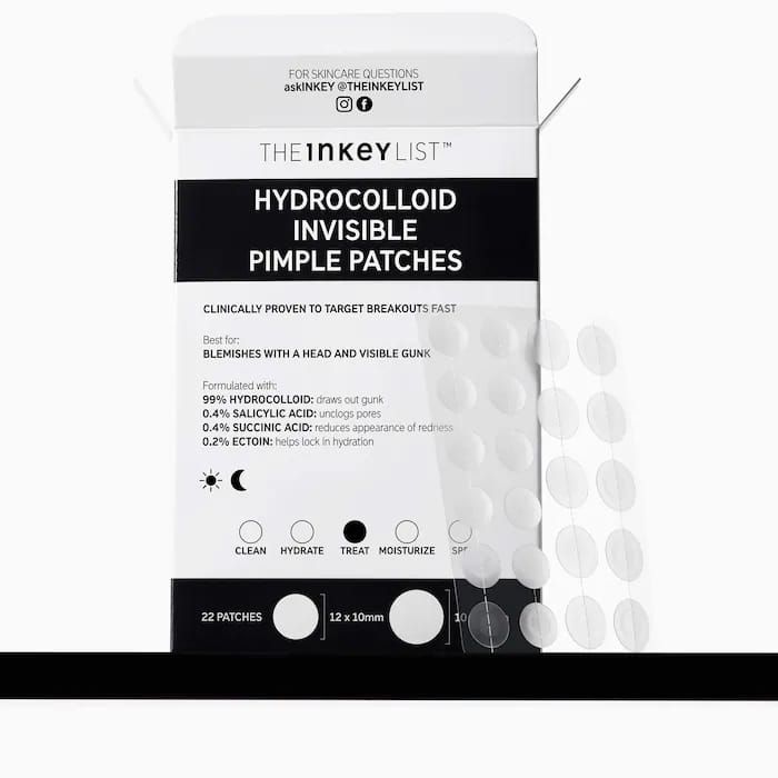 The INKEY List - Hydrocolloid Invisible Pimple Patches